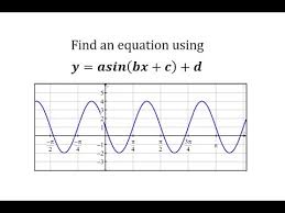 Find An Equation Of A Transformed Sine