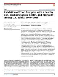 pdf validation of food comp with a