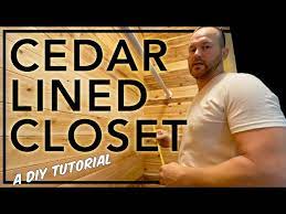 Cedar Lined Closets A Diy Tutorial