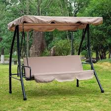 Outsunny Convertible Patio Swing Chair