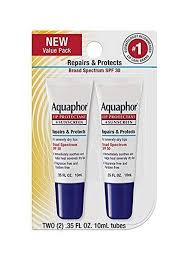 aquaphor lip repair protect 2 ct