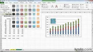 How To Use Chart Legends In Excel 2010 Lynda Com Tutorial