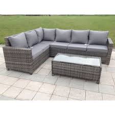 Make the most of your garden all year round with dunelm's large range of garden furniture sets. Rattan Outdoor Corner Sofa Set Garden Furniture In Grey Corner Furniture Garde Corner Furniture Garde Ga Furniture Sofa Set Garden Sofa Set Garden Sofa