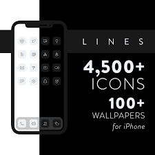 With the ios 14 update, apple now allows us to customize ios app icons using the shortcuts app. Lines Ios 14 Minimalist Icons For Iphone Nate Wren Design