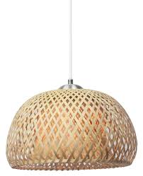 Details About Larry Bamboo Pendant Lamp