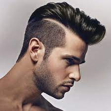 5.5 side part pompadour + razor fade + line up. Pin On Health And Shape
