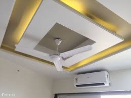 Showing in plan and can be designed in pop. Latest Modern False Ceiling Design For Bedroom Indian With Fan Trendecors