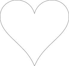 Schablonen und vorlagen zum ausdrucken. 8 Schablone Herz Ideen Herzschablone Herz Vorlage Schablonen