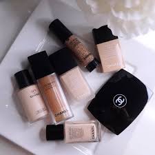 all my chanel foundations fair to