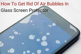 Screen Protector Bubbles Cell Phone