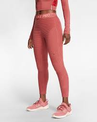Nike Pro Hyperwarm Womens Velour Leggings