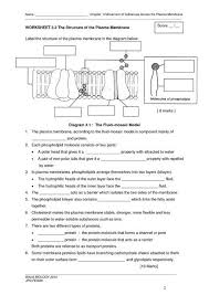 Dialysis virtual lab, biology, worksheet. Cell Membrane Virtual Lab Activity Sheet Quizlet