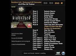 Versions 1.0.6 and 1.1.0 of the game are supported. Resident Evil Hd Remastered V1 0 Plus 16 Trainer Fixed Youtube