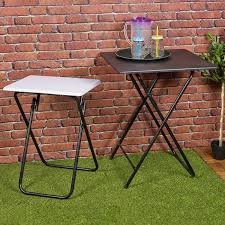 Metal Folding Garden Table Small And