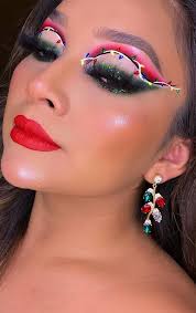 20 christmas holidays makeup ideas