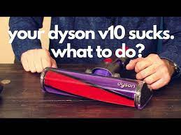 dyson v10 cleaning the hard floor