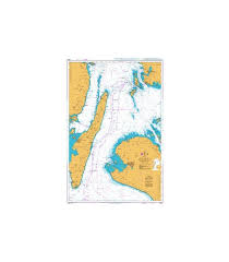 British Admiralty Nautical Chart 2597 Storebaelt Southern Part