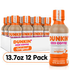 dunkin original iced bottled coffee