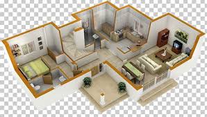 India House Plan Png Clipart 3d Floor