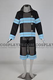 Custom Shinra Cosplay Costume from Fire Brigade of Flames - CosplayFU.com