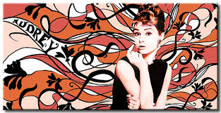 Canvas Art Audrey Hepburn Women