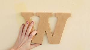 3 Ways To Hang Wooden Letters On A Wall