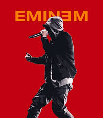 Rapper Eminem Wall Art Glass Framed
