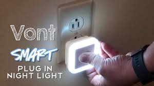 Best Night Light For Sleeping Vont Plug In Smart Led Night Light For Kids No Sound Youtube