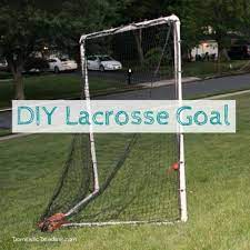 diy lacrosse goal using pvc pipes