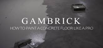 how to paint concrete floors like a pro