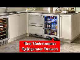 best undercounter refrigerator drawers