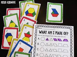 Review the different shapes, cut and color math activities, and. Miss Giraffe S Class Composing Shapes In 1st Grade
