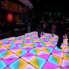 led light dance 16x20 floor al