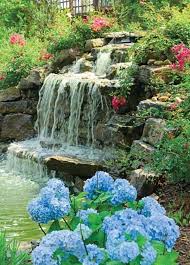 Tranquil Backyard Waterfalls