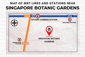 to singapore botanic gardens using mrt