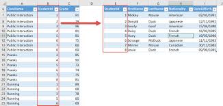relationships in microsoft excel