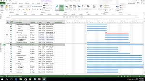 How To Draw Gantt Chart In Microsoft Project 2013