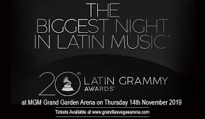 Latin Grammy Awards Tickets 14th November Mgm Grand