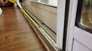 How to Clean and Maintain a Sliding Glass Door Track - Mother Daughter  Projects