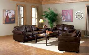 brown leather look fabric traditional