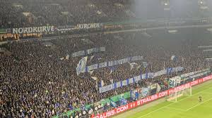 Gelsenkirchen germany, january 25 (ani): Fc Schalke 04 Proteste Fans Schiessen Gegen Dfb Clemens Tonnies Und S04 S04