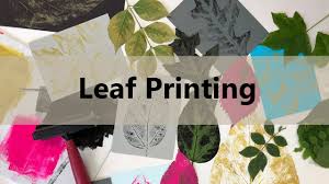 leaf printing you