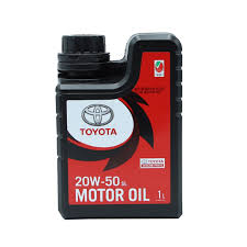 toyota genuine motor oil 20w 50 sl 1liter