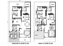 40 X70 East Facing House Plan Is Given