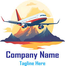 travel agency logo png vector ai free
