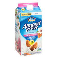 almond breeze almondmilk unsweetened