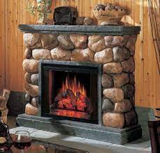 Faux Stone Fireplaces