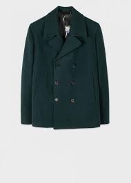 Paul Smith Forest Green Wool Cashmere