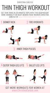 exercises for thin thighs without bulk