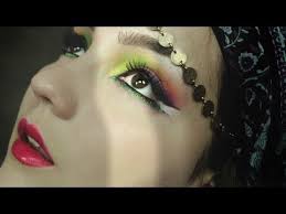 dramatic makeup gypsy inspired romany